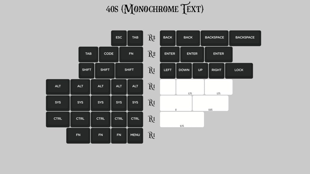 KAT Monochrome (In-stock)